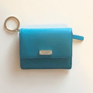 Kate Spade Newbury Lane Petty Turquoise Card Case